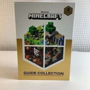 Minecraft Guide Collection Box Set 4 Books Boxed Set Mojang Exploration Creative